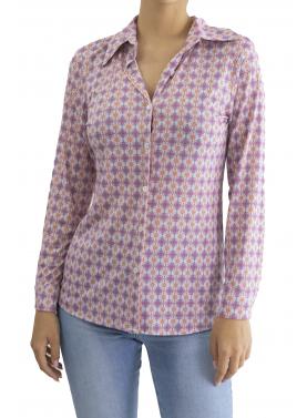 Camicia fantasia in viscosa  "Fanny"